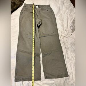 Just Design Jeans Company Utility Pants in Olive